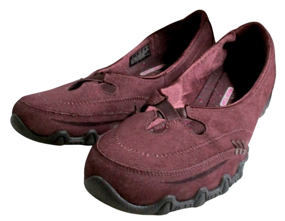 Sketchers Women's Purple Relaxed Fit Slip On Shoes Size 8M